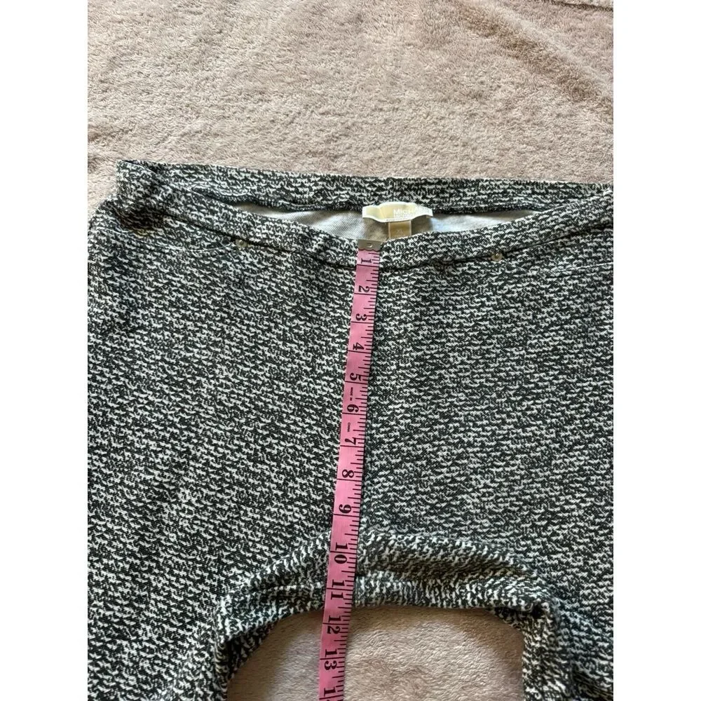 Michael Kors Women's Black White‎ Pull On Pants Size X-Large